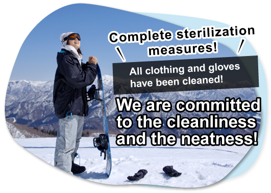 Complete sterilization measures! All clothing and gloves have been cleaned! We are committed to the cleanliness and the neatness!